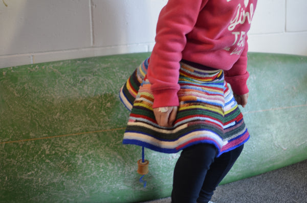 multisized girls circle skirt